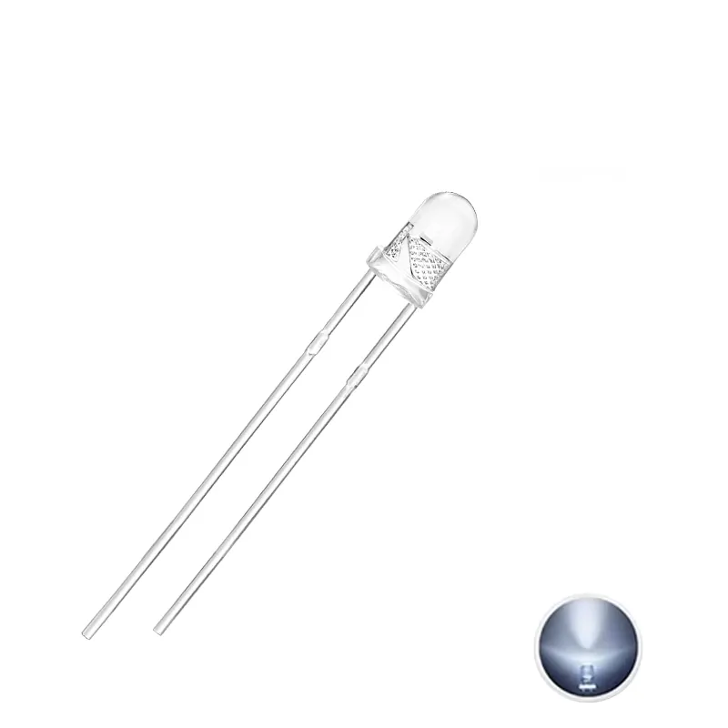3mm Led - White