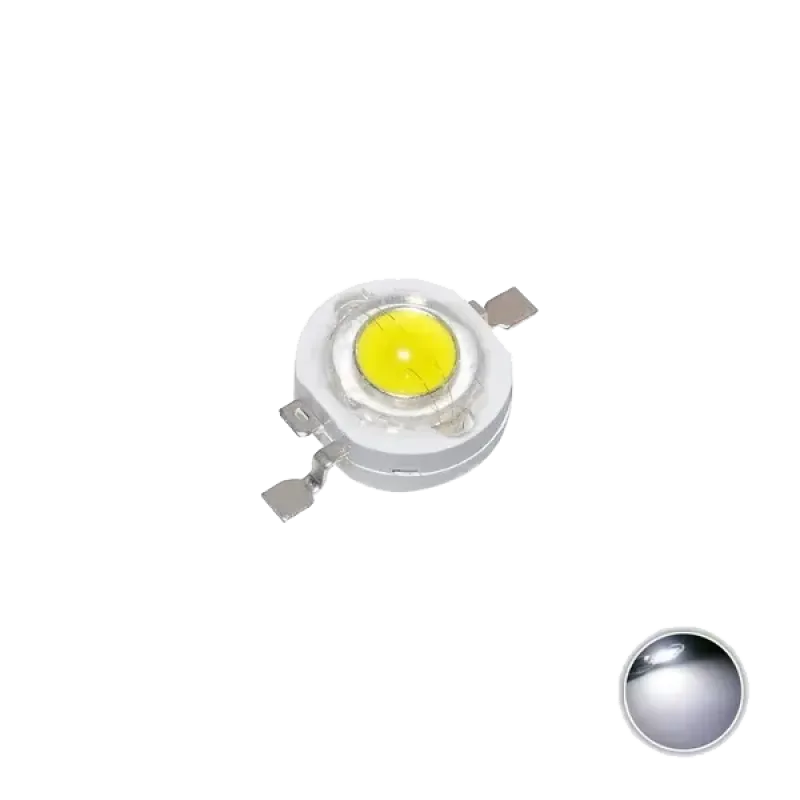 3W Power LED White 6000-6500K 3W Power LED White 6000-6500K