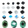 8.8x8.8x5 mm Aluminiu IC Chip Heatsink Cooler cu Bandă Conductoare Termică 8.8x8.8x5 mm Aluminiu IC Chip Heatsink Cooler cu Bandă Conductoare Termică