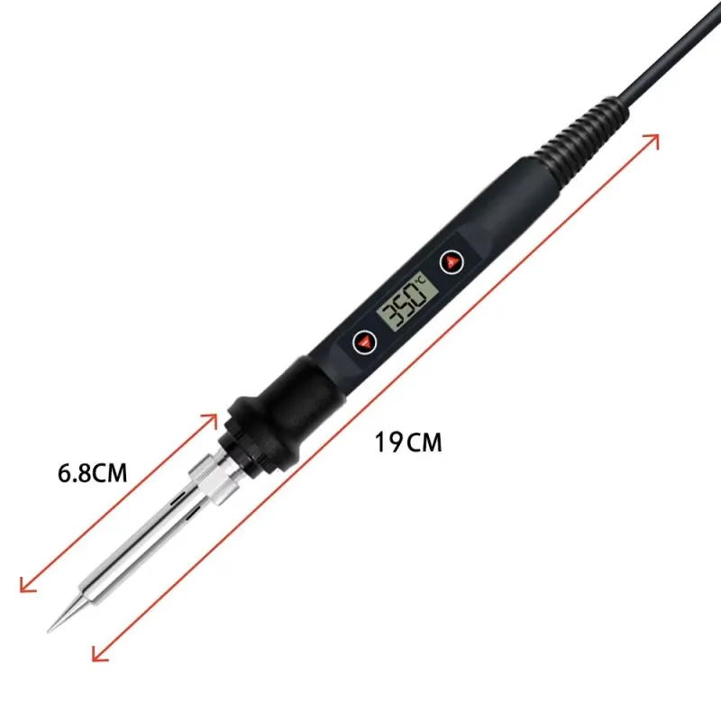 Fier de Lipit Electric reglabil, 220 volți, 80 Wați Fier de Lipit Electric reglabil, 220 volți, 80 Wați