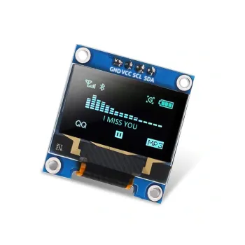 Afișaj OLED I2C Albastru de 0,96 Inci - SSD1306