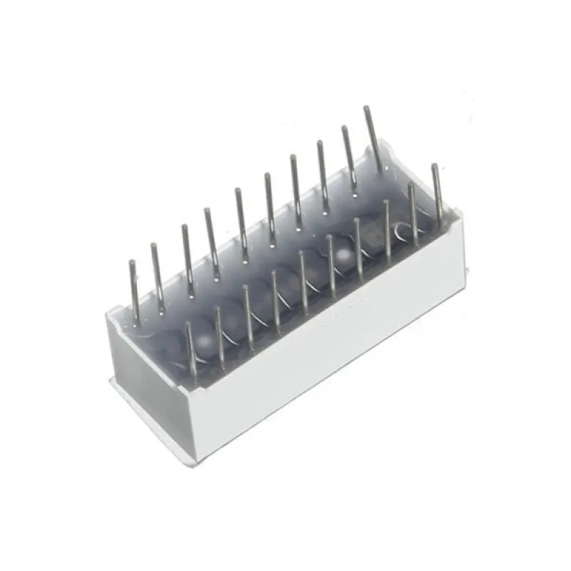 10-Segment Bargraph LED Bar Display Module B10BBGYR 10-Segment Bargraph LED Bar Display Module B10BBGYR