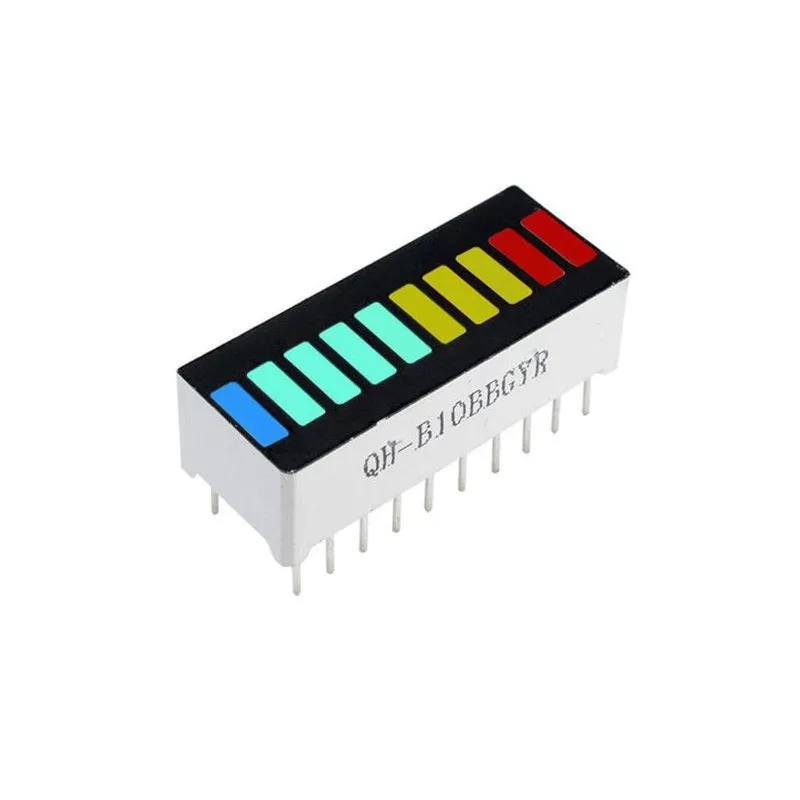 10-Segment Bargraph LED Bar Display Module B10BBGYR 10-Segment Bargraph LED Bar Display Module B10BBGYR