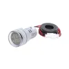 Tensiune AC și Contor de Curent cu Afișaj LED Circular Dublu - 60-500 Volți / 100 Amperi - Alb Tensiune AC și Contor de Curent cu Afișaj LED Circular Dublu - 60-500 Volți / 100 Amperi - Alb
