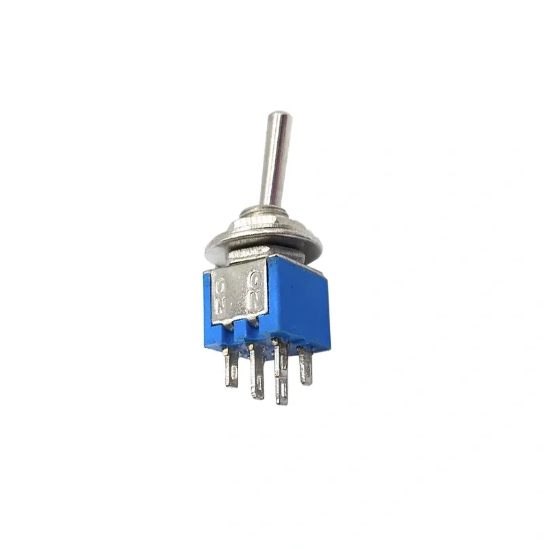 SMTS-202 Întrerupător Basculant 250V 1,5A DPDT ON-ON SMTS-202 Întrerupător Basculant 250V 1,5A DPDT ON-ON