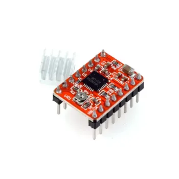 A4988 Stepper Motor Driver - PCB Roșu
