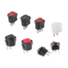 Mini Comutator Basculant ON/OFF SPDT 250V 3A 2 Pini - RED Mini Comutator Basculant ON/OFF SPDT 250V 3A 2 Pini - RED