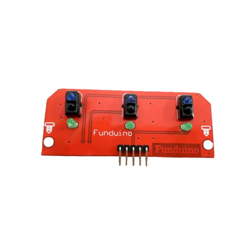 3 Channel Infrared Line Tracking Sensor Module - Red 3 Channel Infrared Line Tracking Sensor Module - Red