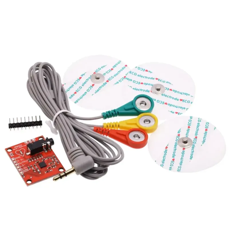 Modul de Monitorizare a Ritmului Cardiac și Senzor ECG AD8232 Modul de Monitorizare a Ritmului Cardiac și Senzor ECG AD8232