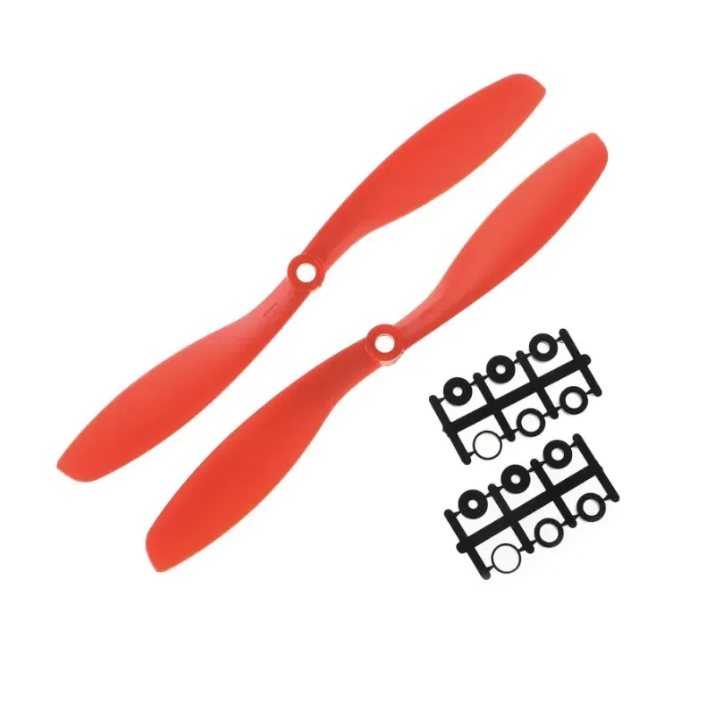 Gemfan 8045 ABS Drone Propeller Set CW/CCW RED Gemfan 8045 ABS Drone Propeller Set CW/CCW RED