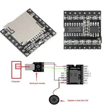 Modulul Dfplayer Mini MP3 Player