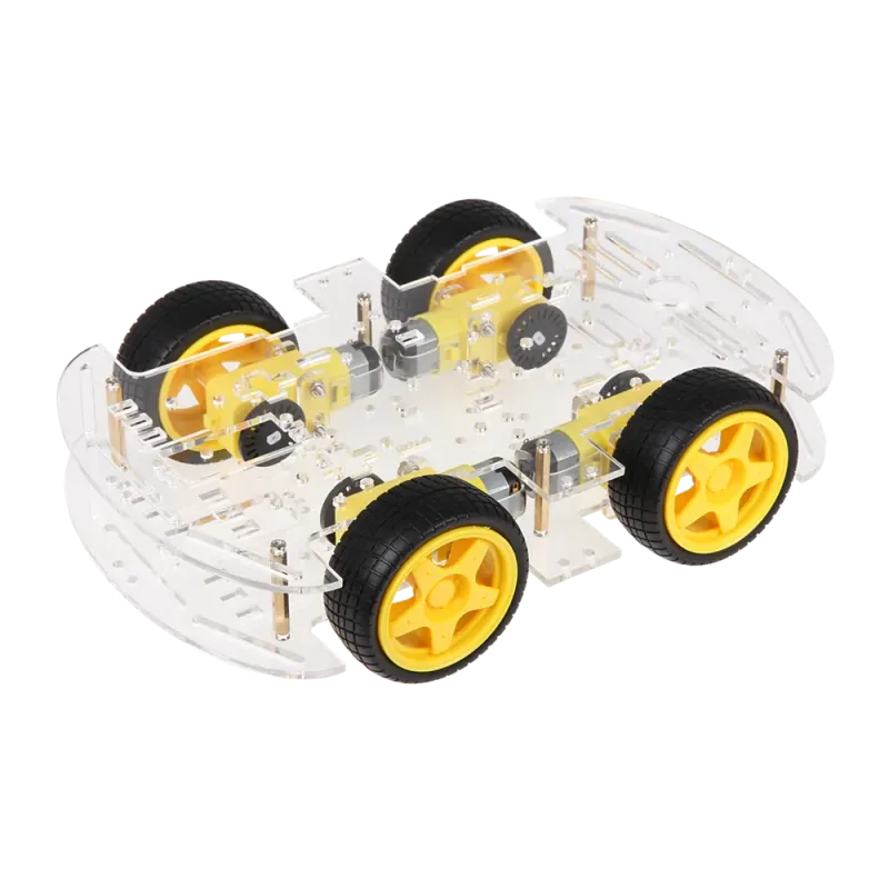 Kit Mașină Robotizată cu Șasiu 4WD Kit Mașină Robotizată cu Șasiu 4WD