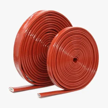 2mm H Class Silicone Insulated Fiberglass Sleeve - 1 Meter