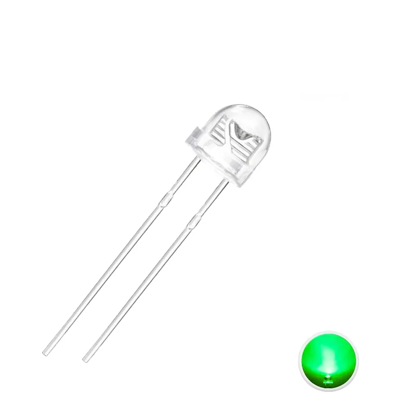5mm Ultra Bright Green LED with 15,000-18,000 mcd 5mm Ultra Bright Green LED with 15,000-18,000 mcd