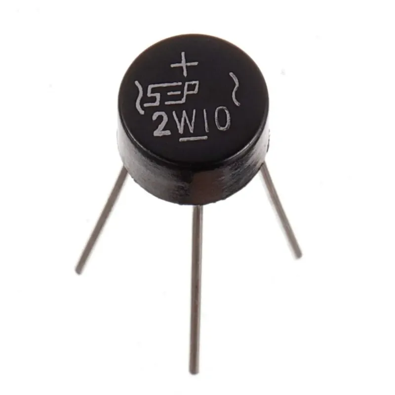 2W10 Bridge Rectifier Diode - 2.5A 1000V Round Case