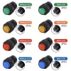 Led Lamp Momentary Push Button Switch 16mm 250V 3A R16-503 - GREEN Led Lamp Momentary Push Button Switch 16mm 250V 3A R16-503 - GREEN