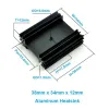 TO-247 Răcitor Radiator Tranzistor 38x34x12mm Aluminiu - Negru TO-247 Răcitor Radiator Tranzistor 38x34x12mm Aluminiu - Negru
