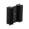 TO-247 Răcitor Radiator Tranzistor 38x34x12mm Aluminiu - Negru TO-247 Răcitor Radiator Tranzistor 38x34x12mm Aluminiu - Negru