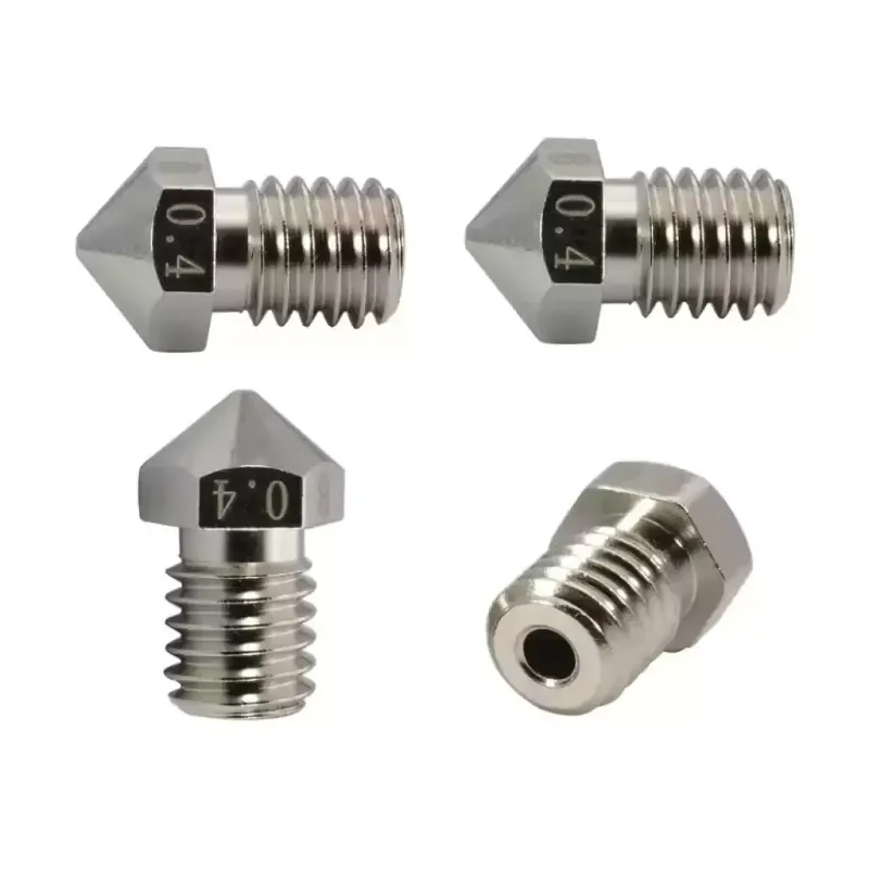 Duză MK8 Din Oțel Inoxidabil de 0,4 mm Duză MK8 Din Oțel Inoxidabil de 0,4 mm