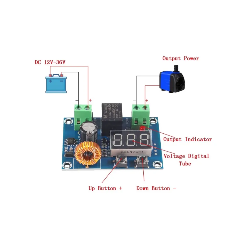 XH-M609 Battery Protection Module XH-M609 Battery Protection Module
