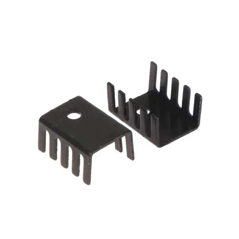 TO-220 Tranzistor - Radiator IC 19x15x10 mm TO-220 Tranzistor - Radiator IC 19x15x10 mm