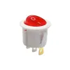 Mini Comutator Basculant ON/OFF SPDT Iluminat 250V 6A 3 Pini - ALB Mini Comutator Basculant ON/OFF SPDT Iluminat 250V 6A 3 Pini - ALB