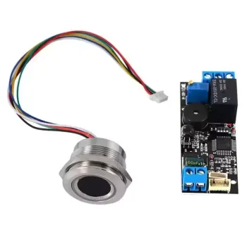 R503 Senzor de Amprentă digitală+K202 Placă de Control 12V