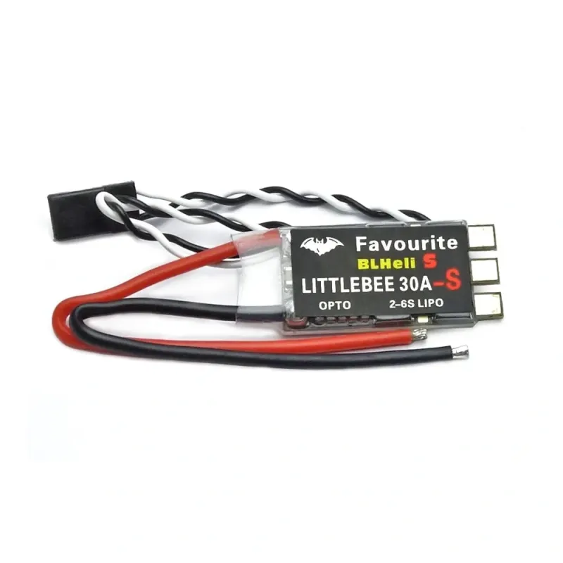 FVT Littlebee BLHeli_S Dshot 2-6S 30A ESC-FPV Racing Drone ESC FVT Littlebee BLHeli_S Dshot 2-6S 30A ESC-FPV Racing Drone ESC