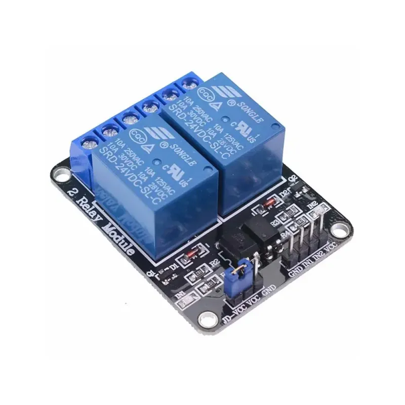 24V Modul Releu cu 2 Canale