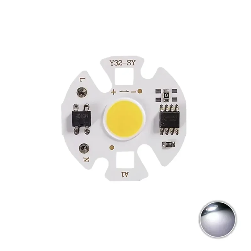 220V 7W Power Led Board Modul IP65 Y32 6000-6500K Alb 220V 7W Power Led Board Modul IP65 Y32 6000-6500K Alb