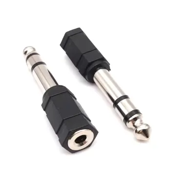 6,3 mm Stereo de Sex Masculin la 3,5 mm Conector de Sex Feminin Convertor Jack
