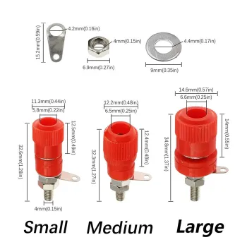 Blocuri Terminale Binding Post Conector Banana Plug - Mare