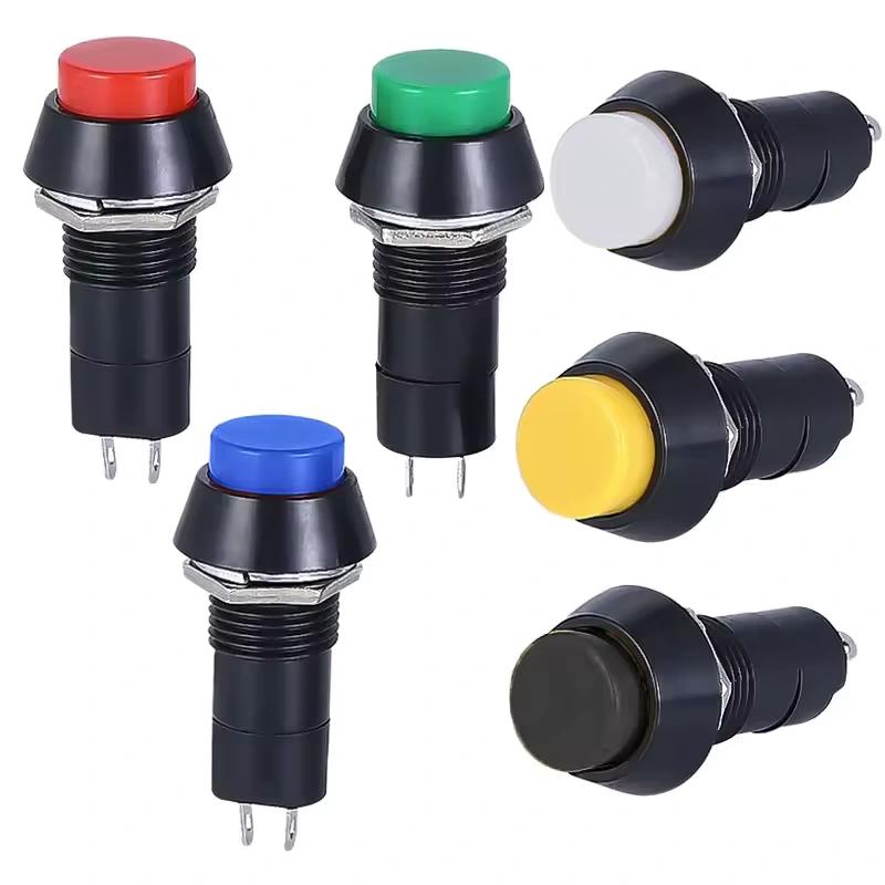 Push Button 12mm with On/Off Lock 3 Amps PBS-11A - Red Push Button 12mm with On/Off Lock 3 Amps PBS-11A - Red