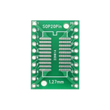 SOP-20 la Placa de Conversie DIP-20 de la SMD la Format DIP