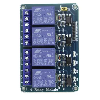 12V Modul Releu cu 4 Canale