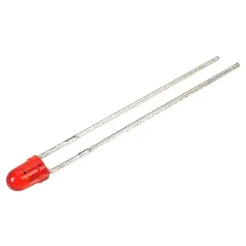 Led de 3 mm - roșu
