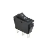 KCD3-103 Rocker Switch SPDT ON-OFF-ON 250V 15A 3-Way - Black KCD3-103 Rocker Switch SPDT ON-OFF-ON 250V 15A 3-Way - Black