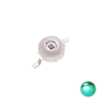 Led de Putere 1W TURCOAZ 500 - 510nm